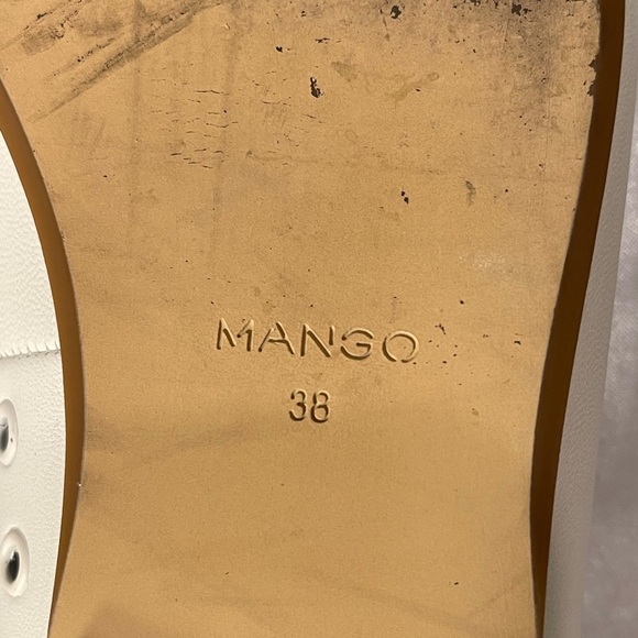 Mango Off-White Women's Loafers - Picture 6 of 6